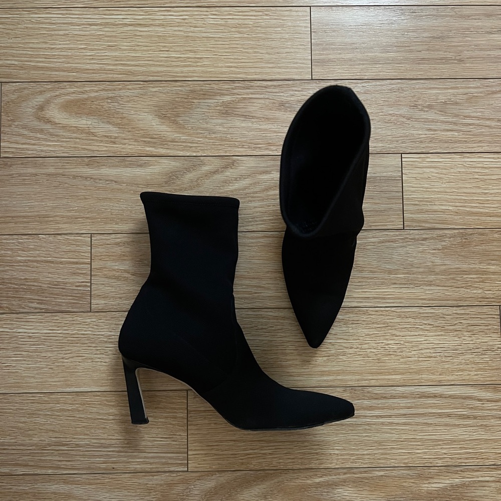 Stuart Weitzman Stretch Ankle Boots